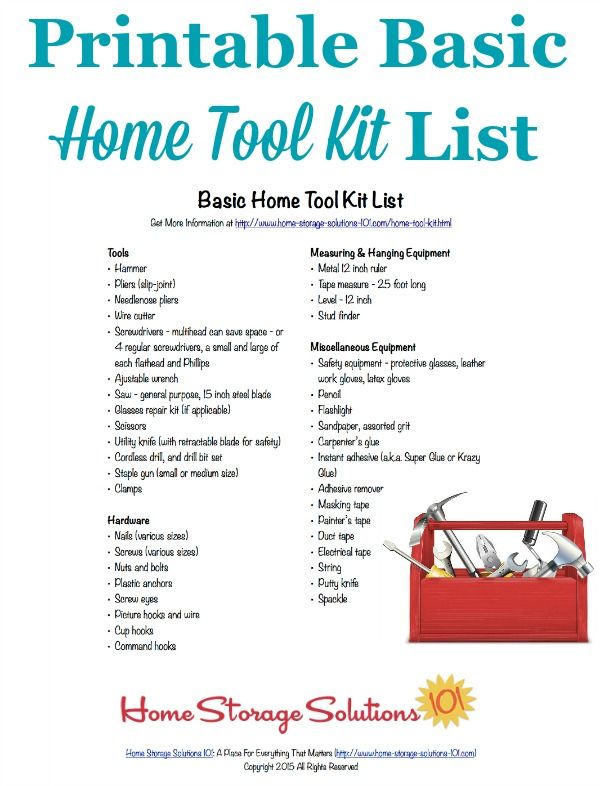 101 tools for recovery printable